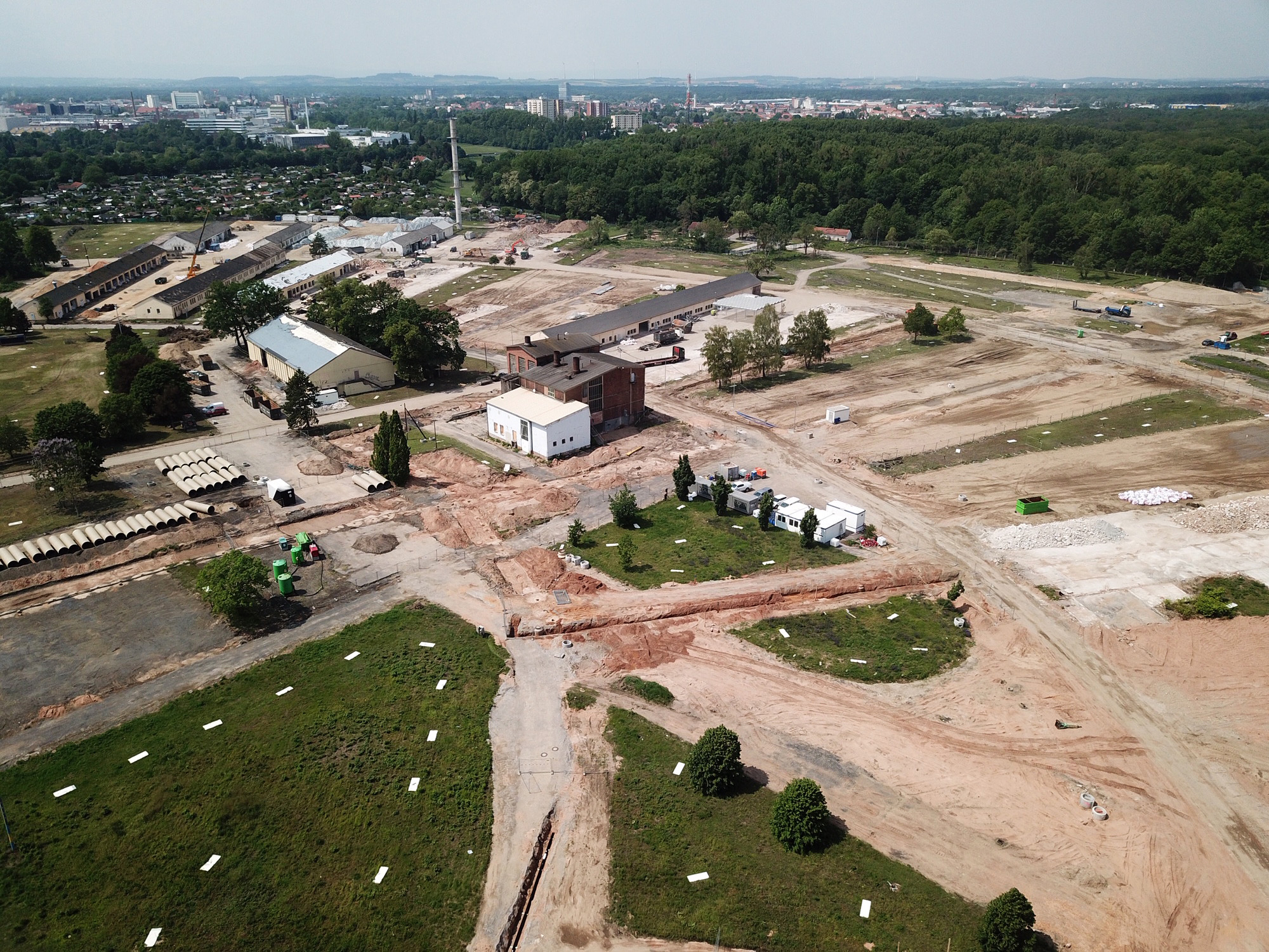 Bauprojekt Pioneer Park